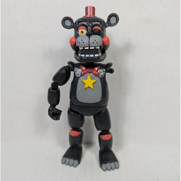Five Nights at Freddys Lefty Action Figure INCOMPLETE Pizzeria Simulator 5" - Picture 2 of 7